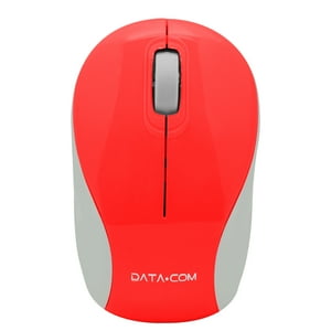 Mini Mouse Inalámbrico 3D Rojo Datacom