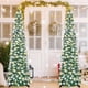 thumbnail image 4 of Árbol de Navidad HMASYO desplegable de 1,5 m con temporizador, luces y copos de nieve, 4 of 8