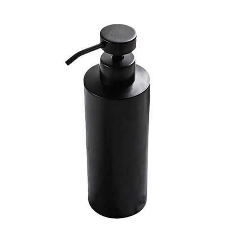 Bothyi - Dispensador De Jabón Negro, Dispensador De Jabón De Manos Para Baño, Práctico Y Vacío, 300Ml/10Oz