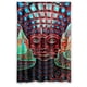 thumbnail image 1 of Cortina de ducha abstracta psicodélica de Alex Grey con diseño de arte alucinante, juego de cortina de baño con ganchos, tamaño 48 x 72 pulgadas, 1 of 3
