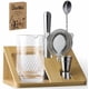 thumbnail image 1 of Vaso mezclador para cócteles Barillio de cristal de 600 ml con set de herramientas de bar, 1 of 6