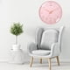 thumbnail image 5 of Reloj de pared de 12 pulgadas, elegante, moderno, silencioso, de cuarzo, funciona con pilas, redondo, decorativo, para el hogar, la oficina, la cocina, el dormitorio y la sala de estar, fácil de leer., 5 of 6