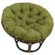 thumbnail image 5 of Silla International Caravan Bali Rattan Papasan de 42 cm con cojín, 5 of 5