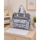 thumbnail image 1 of Bolso Pañalera Maternal Gris Con Mudador Portátil, 1 of 6