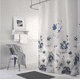 thumbnail image 2 of Cortina de baño 180x180, color jardín, 2 of 2
