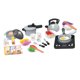 thumbnail image 2 of Juego De Cocina De Plástico, Juguete De Aprendizaje, Juego De Cocina, Juego De Cocina Para Ni?as, Ni?os, 36 Piezas De Plata, 2 of 5