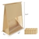 thumbnail image 2 of Bolsas de Panadería AeKahtay Pack de 50 29x22x11 cm con Ventana Marrón, 2 of 7