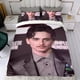 thumbnail image 4 of Timothée Conjunto de sábanas temático, trío de piezas, cómodo y amigable con la piel, diseño único, regalo de decoración para el hogar para familiares, amigos y fans,173cm *218cm, 4 of 6