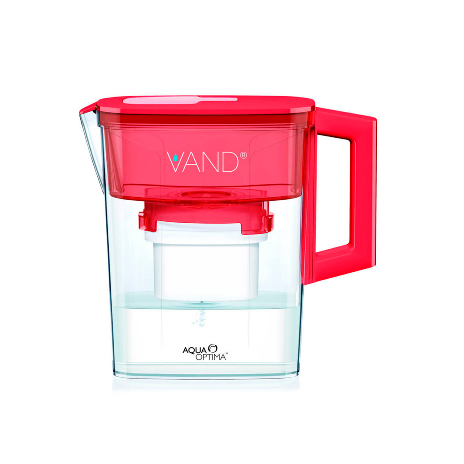 Jarra Purificadora De Agua Thorben Minerva Rojo 1.5 Litros Filtro