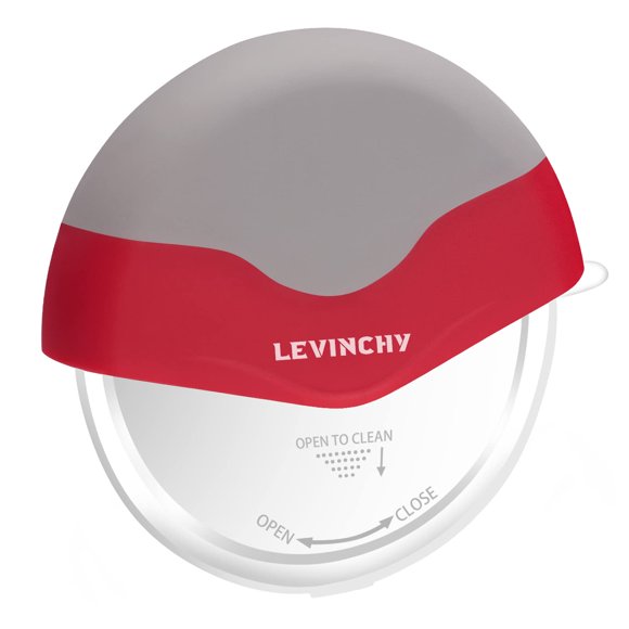 Cortador de pizza LEVINCHY 11 cm rojo apto para lavavajillas