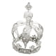 thumbnail image 3 of Crown Cake Topper Cupcake Decoración Tiaras Para Fiesta De Cumpleaños Cosplay Prom Plata, 3 of 5