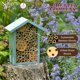 thumbnail image 4 of Bee House Nature's Way PWH1-C, color verde azulado para abejas albañiles, 4 of 9