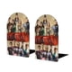 thumbnail image 1 of Eternals Sujetalibros decorativos temáticos, tope para estantería con base antideslizante, uso dual para hogar y oficina - 2 piezas, 1 of 6