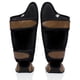 thumbnail image 4 of Espinilleras Fairtex SP8 Muay Thai Syntek de piel, color marrón, 4 of 5