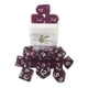 thumbnail image 1 of Dice Set Role 4 Initiative Translúcido Morado Oscuro x15, 1 of 2
