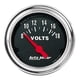 thumbnail image 1 of Voltímetro, medidor automático, eléctrico, cromado tradicional, 1 of 1