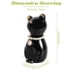 thumbnail image 2 of Urna para gatos DidiBirdi, cerámica elegante, para cremación, 7 kg, con collar, 2 of 9