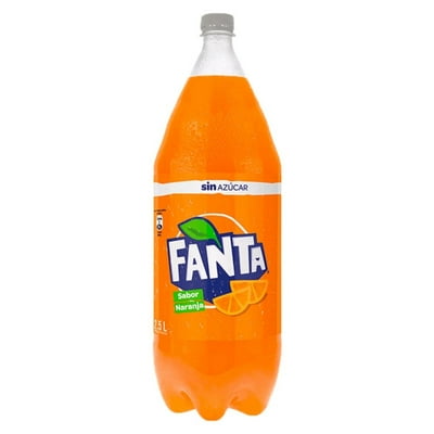 Bebida Sin Azúcar Botella 2,5 L Fanta