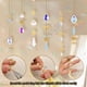 thumbnail image 5 of Kit de 224 atrapasoles DIY, atrapasoles colgantes de cristal con cadena de gancho, accesorios colgantes de prisma para ventana, jardín, decoración del hogar., 5 of 7