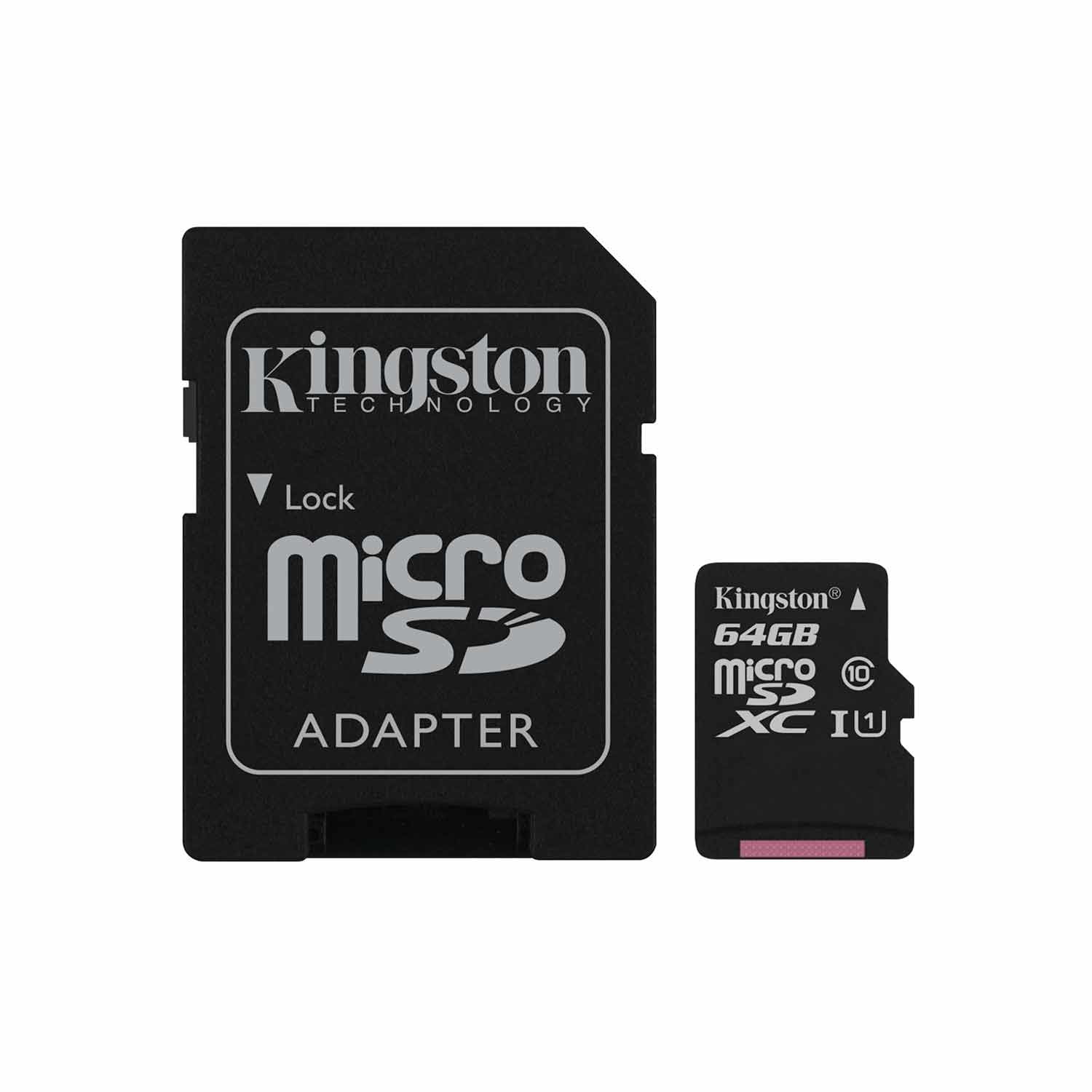 Kingston - Tarjeta De Memoria Kg-sdcs64gb Micro Sd Canvas 64 Gb