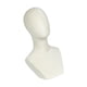 thumbnail image 2 of Expositor De Pelucas Para Empresas, Bufandas, Accesorios Para El Cabello, Joyas, Busto De Maniquí Blanco, 2 of 5