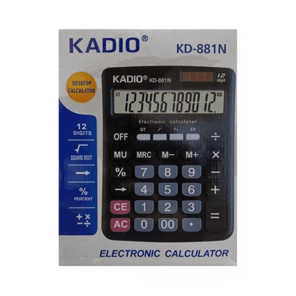 Calculadora Electronica Kd-881n Negro