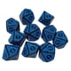 thumbnail image 4 of 10x Juego De Dados Poliédricos Juego De Juguetes De Barra Dados Para Juegos De Cartas Juego De Roles Azul, 4 of 5
