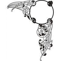 Rienda Libre Graphics - Decomural Dream Catcher Feather Ws-18589