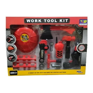 Total Upgrate - Juguete Set De Bombero 12 Piezas Casco Herramientas Infantil