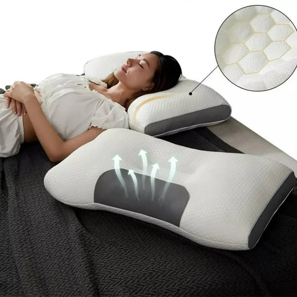 Almohada Ortopédica Cervical Descansa Mejor Despierta sin Dolor