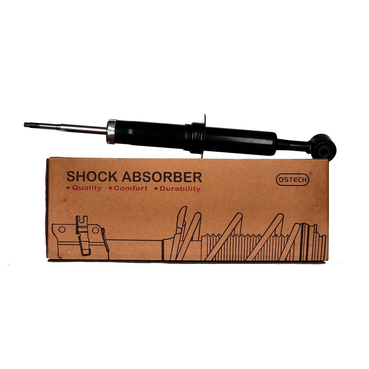 Ostech - Par Amortiguadores Delanteros Great Wall Poer -- 2021-2021