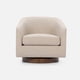 thumbnail image 2 of Poltrona Rosen Giratoria Bourton Tela Beige, 2 of 5