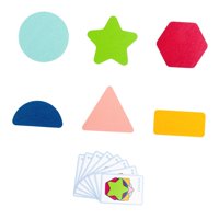 Bothyi - Rompecabezas De Madera Para Niños En Edad Preescolar, Bloques Con Patrones De Formas Para Bebés Y Niñas.