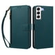 thumbnail image 1 of Funda Tipo Billetera para samsung galaxy S22 5G con Soporte y Bolsillo con Cierre Verde, 1 of 1