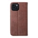 thumbnail image 5 of Funda Flip FOXDOCK para iPhone 15 , Estilo Billetera con Diseño Rombo, Correa de Mano y Soporte, Uso Diario, 5 of 6
