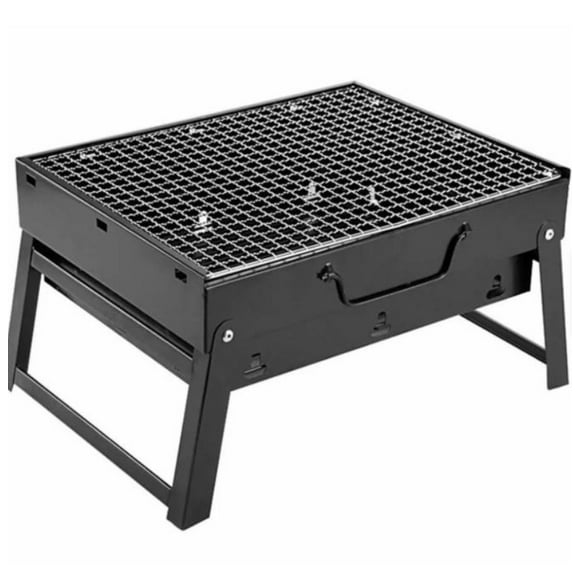 Parrilla Asados Portátil Carbón Plegable