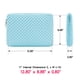 thumbnail image 5 of Funda para portátil RAINYEAR de espuma de diamante de 11 pulgadas a prueba de golpes, azul, 5 of 8