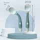 thumbnail image 4 of (2pcs) Baby Fork And Spoon Set, Bendable Twist Fork And Spoon, Training Eating Fork And Spoon 5.51*1.18"/14*3cm, 4 of 5