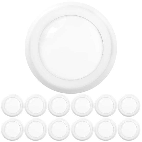 Sunco Lighting Paquete de 12 Luces LED de Disco de 14 cm 15W 5000K