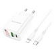 thumbnail image 1 of Cargador Dual Borofone BA78A USB + Lightning, 1 of 3