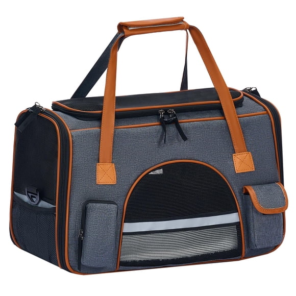 Transportadora para gatos Pesen 51 x 30 x 30 cm, apta para mascotas de hasta 13 kg