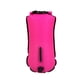 thumbnail image 3 of Bolsa impermeable para equipo de natación de 28 l con boya de natación y bolsa seca de PVC de colores brillantes para adultos Rosa roja, 3 of 5