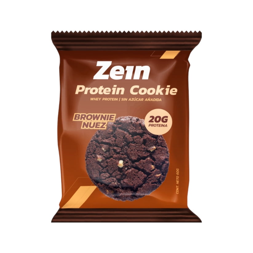 Galleton Protein Cookie 20gr Proteina Brownie Nuez - Zein