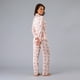 thumbnail image 2 of Set Camisero + Pantalon Satin Print Flores Mujer 33958-272, 2 of 4