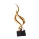 thumbnail image 1 of Escultura De Llama Abstracta, Artesanía, Estatua De Resina Para Mesa De Oficina, Sala De Estar, 1 of 5