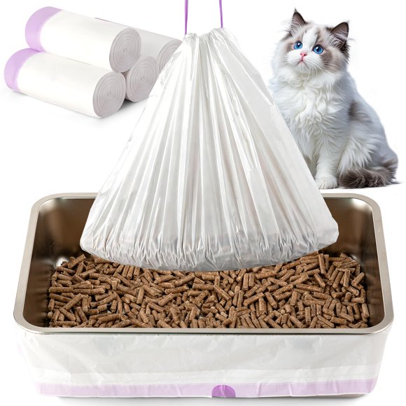 Bolsas para caja de arena TIUUBT 61 cm 28 unidades para arena de pino