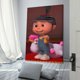 thumbnail image 3 of Agnes (Mi Villano Favorito) Cuadro decorativo colgante - Arte de pared - Póster enmarcado - Decoración de pared - Regalos para familia, amigos y aficionados 20*30 cm, 3 of 6