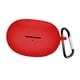 thumbnail image 3 of Estuche Para Auriculares Regalos Silicona Portátil A Prueba De Golpes Con Ganchos Estuche Para Auriculares Suave Rojo, 3 of 3
