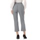 thumbnail image 3 of INSPIRE CHIC Pantalones de Trabajo de Cintura Alta con Elástico en la Espalda y Largo al Tobillo para Mujeres Profesionales de Regreso a Clases Talla M Negro, 3 of 8
