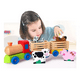 thumbnail image 3 of Tren madera granja con animales multicolor, 3 of 3